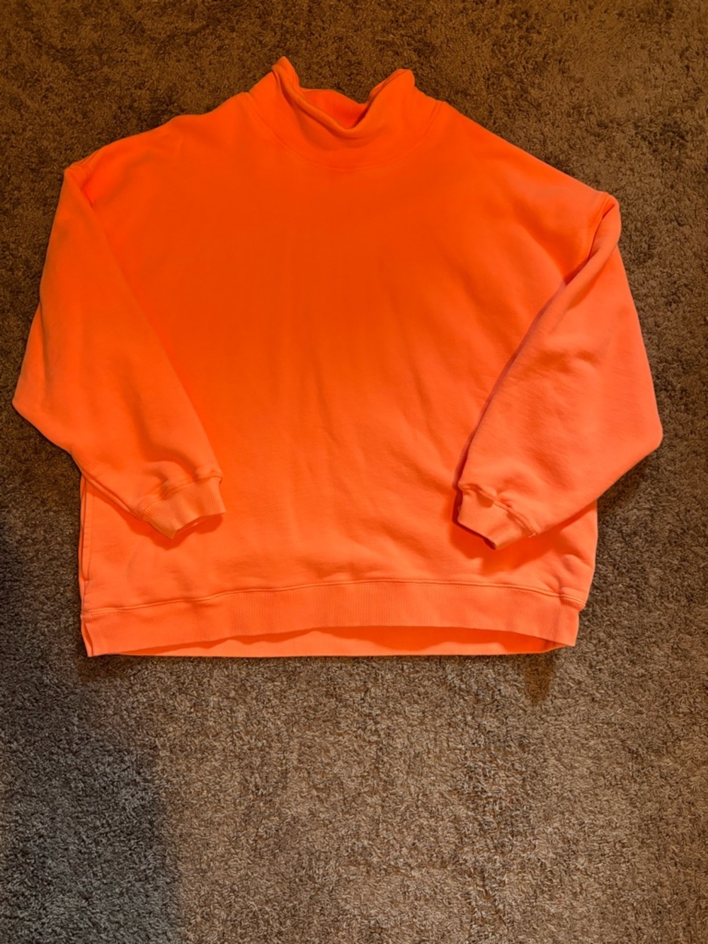 Free People Movement Coral Mock Neck Sweatshirt